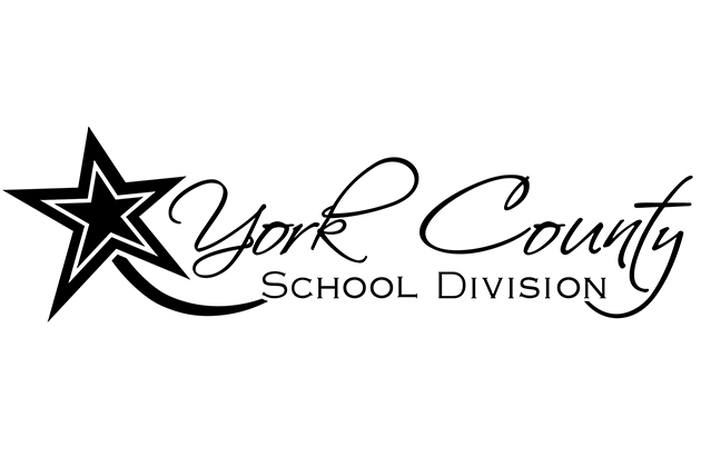 York County School Division Logo - Black/White